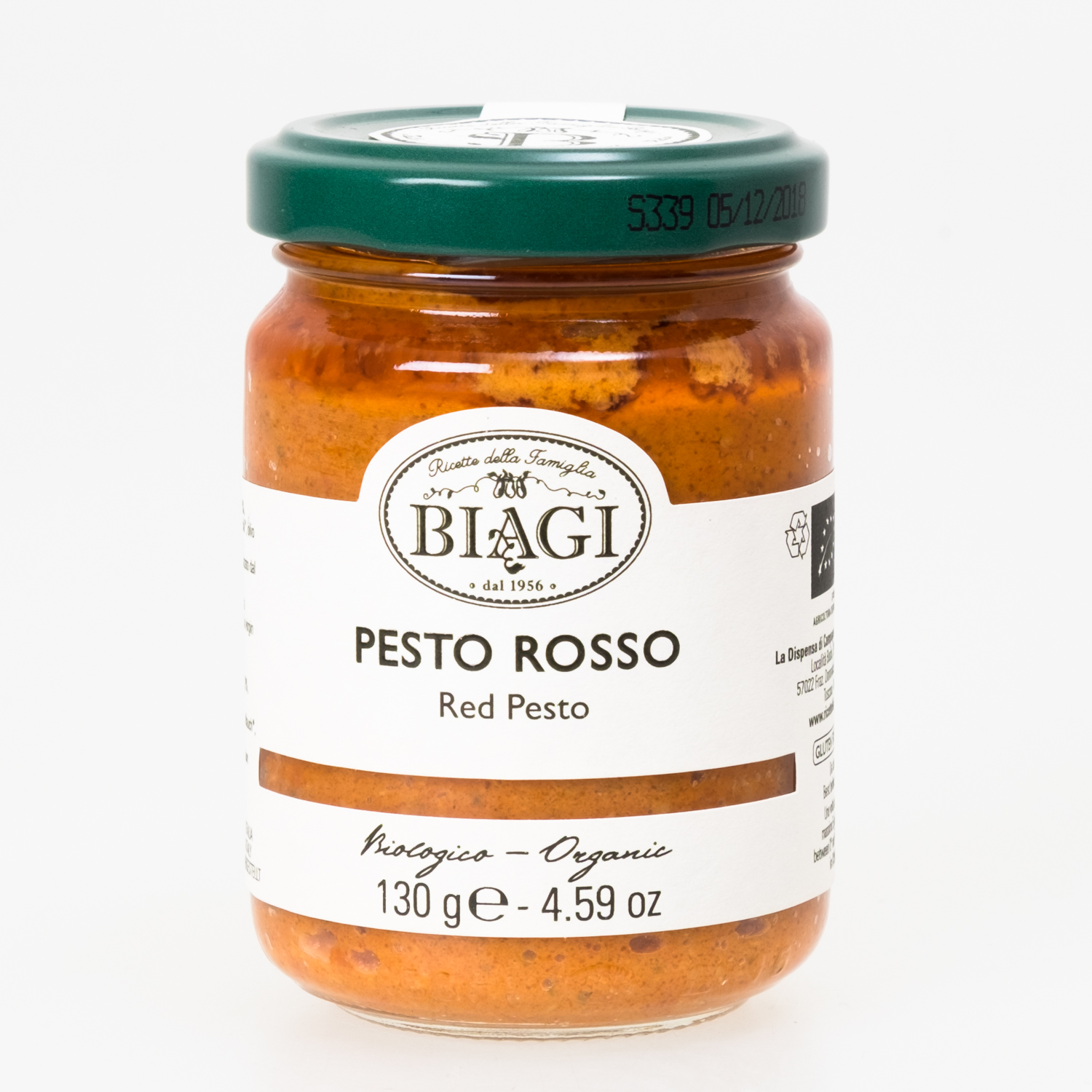 Pesto Rosso bio 130g - schwarzenbach.ch